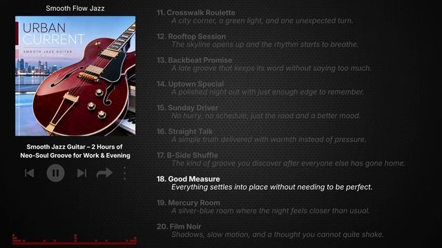 Smooth Jazz Guitar – 2 Hours of Neo-Soul Groove for Work & Evening смотреть онлайн