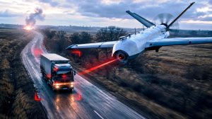 Бензовоз увернулся от вражеского дрона с искусственным интеллектом