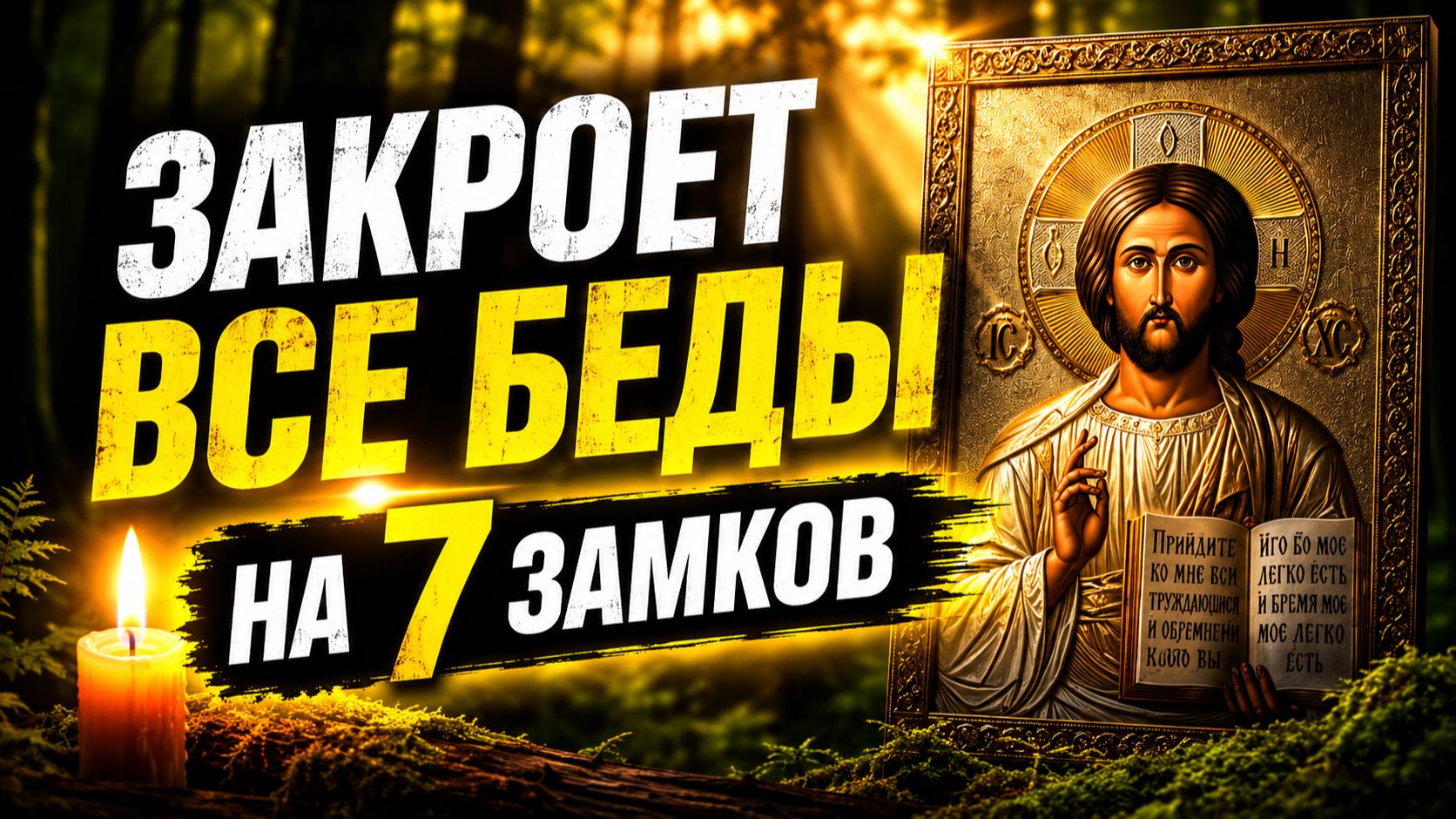 ЗАКРОЕТ ВСЕ БЕДЫ НА 7 ЗАМКОВ