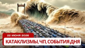 Катаклизмы Сегодня 22.06.2026 Новости, ЧП, События дня | Россия Индия США Европа Китай