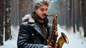 В зимнем лесу так саксофон его звучит, что можно вспомнить даже... Марию, Маму Господа