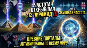 ЭТА звуковая частота ОТКРЫЛА 12 пирамид по всему миру! (Древние порталы ожили)