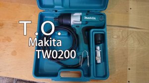 Техническое обслуживание гайковерта Makita TW0200