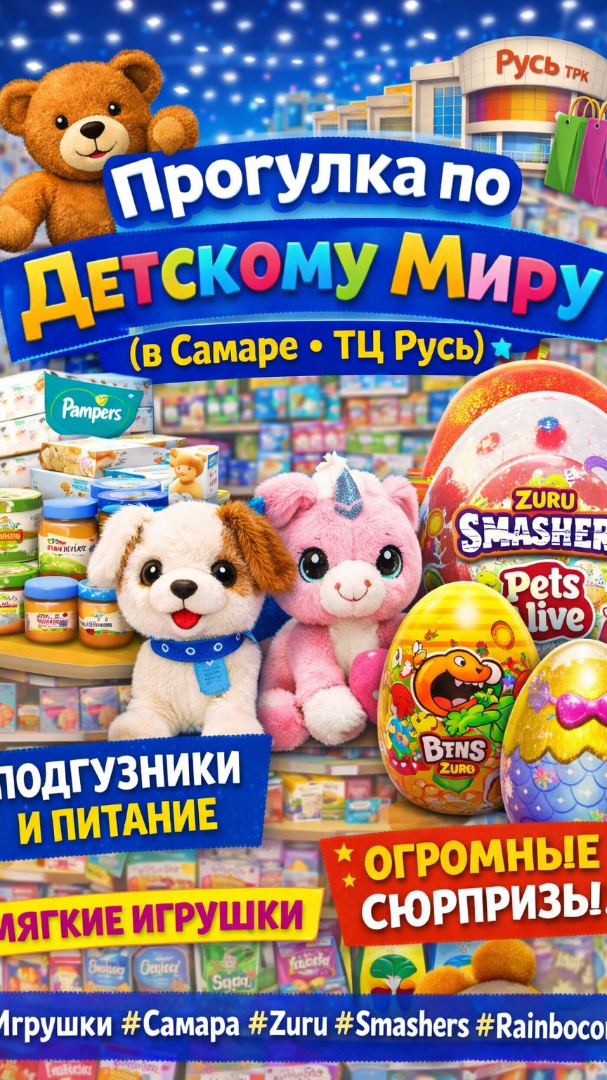 🌈 Rainbocorns, Smashers и другие ХИТЫ! | Детский Мир