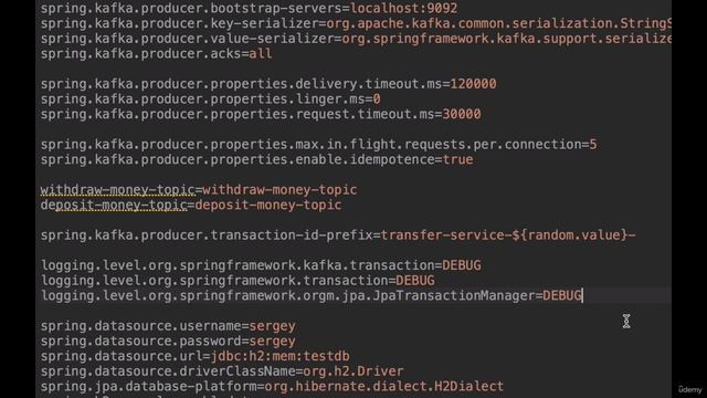 129 - Enable logging for Kafka and Jpa Tr смотреть онлайн