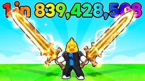 Я прошел путь от нуба до профи в Loot RNG Roblox!