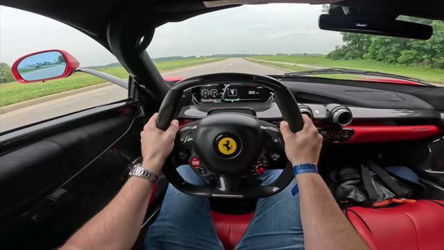 LaFerrari POV TEST DRIVЕ смотреть онлайн