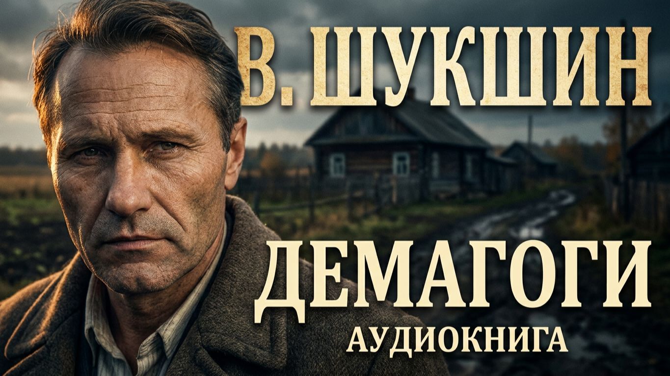 Василий Шукшин. Демагоги. Аудиокнига. Рассказ.