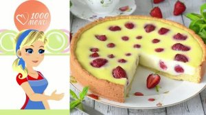 Клубничный пирог со сметанной заливкой: нежный, сочный, к чаю