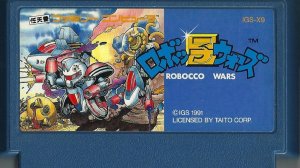 Dendy (Famicom,Nintendo,Nes) 8-bit Robocco Wars Прохождение