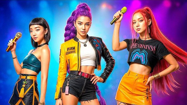 Я СТАЛА НОВОЙ K-POP ЗВЕЗДОЙ ЗА 24 ЧАСА! 🎤🔥 Погоня за Джину в реальности! [01:3, 01:14] смотреть онлайн