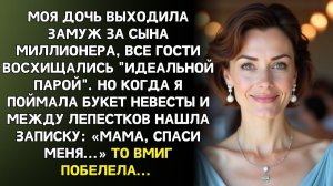 ИСТОРИИ ИЗ ЖИЗНИ|На свадьбе дочь бросила букет прямо мне в руки|РЕАЛЬНЫЕ ИСТОРИИ|ЖИЗНЕННЫЕ ИСТОРИИ
