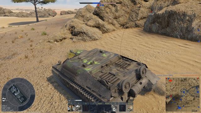 War Thunder.Техника Германии БР 4.7. Безупречные САУ) смотреть онлайн