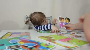 «Веселые липучки» игра с мамой