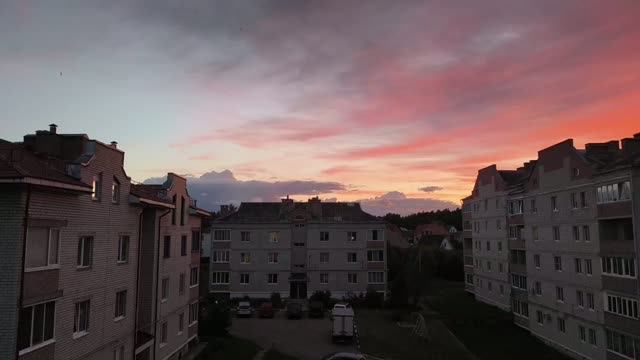 Плывущие облака, вечерний закат, туман 🌤 Музыка ДЛЯ ВДОХНОВЕНИЯ И РЕЛАКСА🌈
