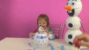 Обзор игры Pop-up Olaf frozen