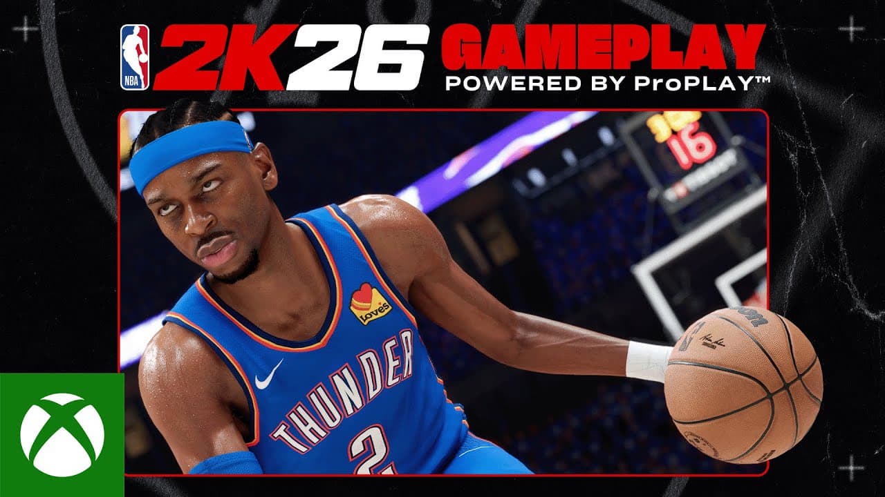 NBA 2K26 -- Official Gameplay Trailer, Powered by ProPLAY™ смотреть онлайн