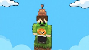 Сегодня я играл на 1 блоке😱