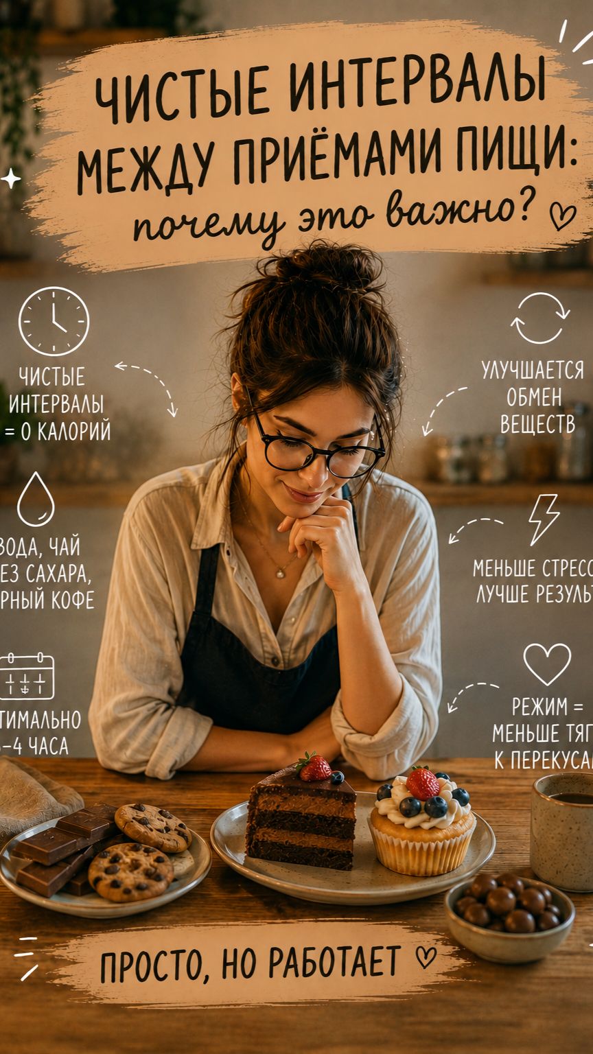 Чистые интервалы между приёмами пищи: почему это важно? #чистыеинтервалы #стройность #здоровье