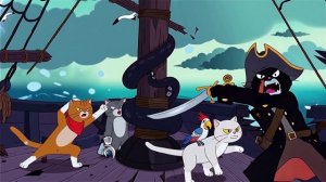 🏴☠️🐈 КОТЫ-ПИРАТЫ: Абордаж и поиск сокровищ на семи морях!