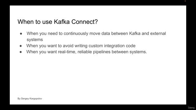 198. When and Why to use Kafka Connect смотреть онлайн