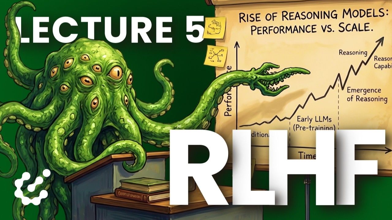 5) The Rise of Reasoning Models RLHF & Post-training Course Lecture 5 смотреть онлайн