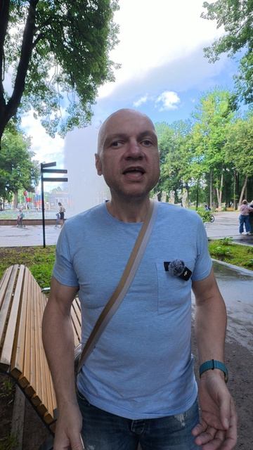 Гуляю по Парку Мира⛲️в Коломне