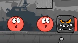мультик 🎮 игра красный шарик Ред Бол 4 🎲прохождение  игры для детей