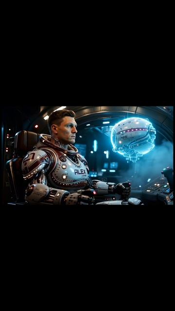 Когда мех рядом #scifi #mechwarrior #aivideo