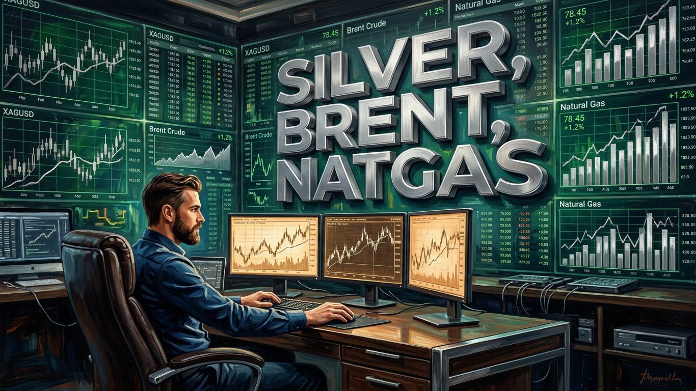 Обзор рынка 22.06.2026 | SILVER, BRENT, NATGAS