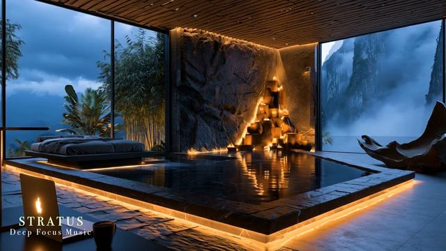 Deep Work Music ｜ Zen Mountain Spa Flow Music for Focus & Coding смотреть онлайн