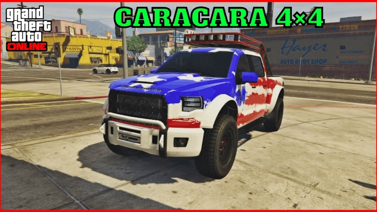 GTA V ONLINE REVIEW AND TUNING OF THE VAPID CARACARA 4 X 4 #459 смотреть онлайн