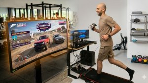 Гонка на бегу: Попробуй не упасть в Forza 6! (Прямой вызов, интрига, динамика)