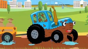 СИНИЙ ТРАКТОР 🚜🚜🚜 РАЗВИВАЮЩИЕ ПЕСЕНКИ 🚜🚜🚜