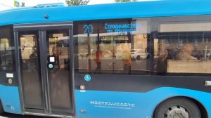 автобус ЛиАЗ 4292 борт 052066 маршрут 20