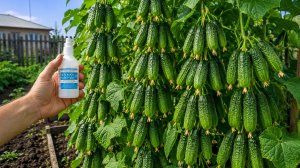1 Капля и ОГУРЦЫ начнут давать урожай как бешеные и не будут желтеть листья!