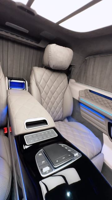 Переоборудование Mercedes-Benz V-Class KARAT Individual тюнинг салона, офис на колесах смотреть онлайн