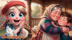 👧 Бабушка, бабулечка | Песня про бабушку для детей | Марфуша | Детский мультфильм 3D| #Песенка