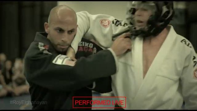 “The Bruce Lee of Krav Maga“ Roy Elghanayan's LIVE DEMO! смотреть онлайн