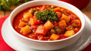 Овощной гуляш- пошаговый рецепт 🍅🍅🍅
