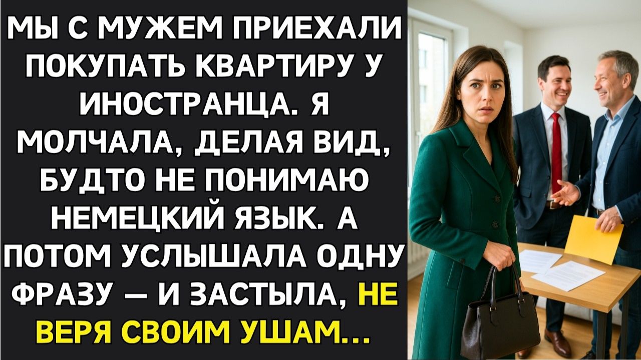 ИСТОРИИ ИЗ ЖИЗНИ|Притворившись, что не понимаю по-немецки|РЕАЛЬНЫЕ ИСТОРИИ|ЖИЗНЕННЫЕ ИСТОРИИ смотреть онлайн