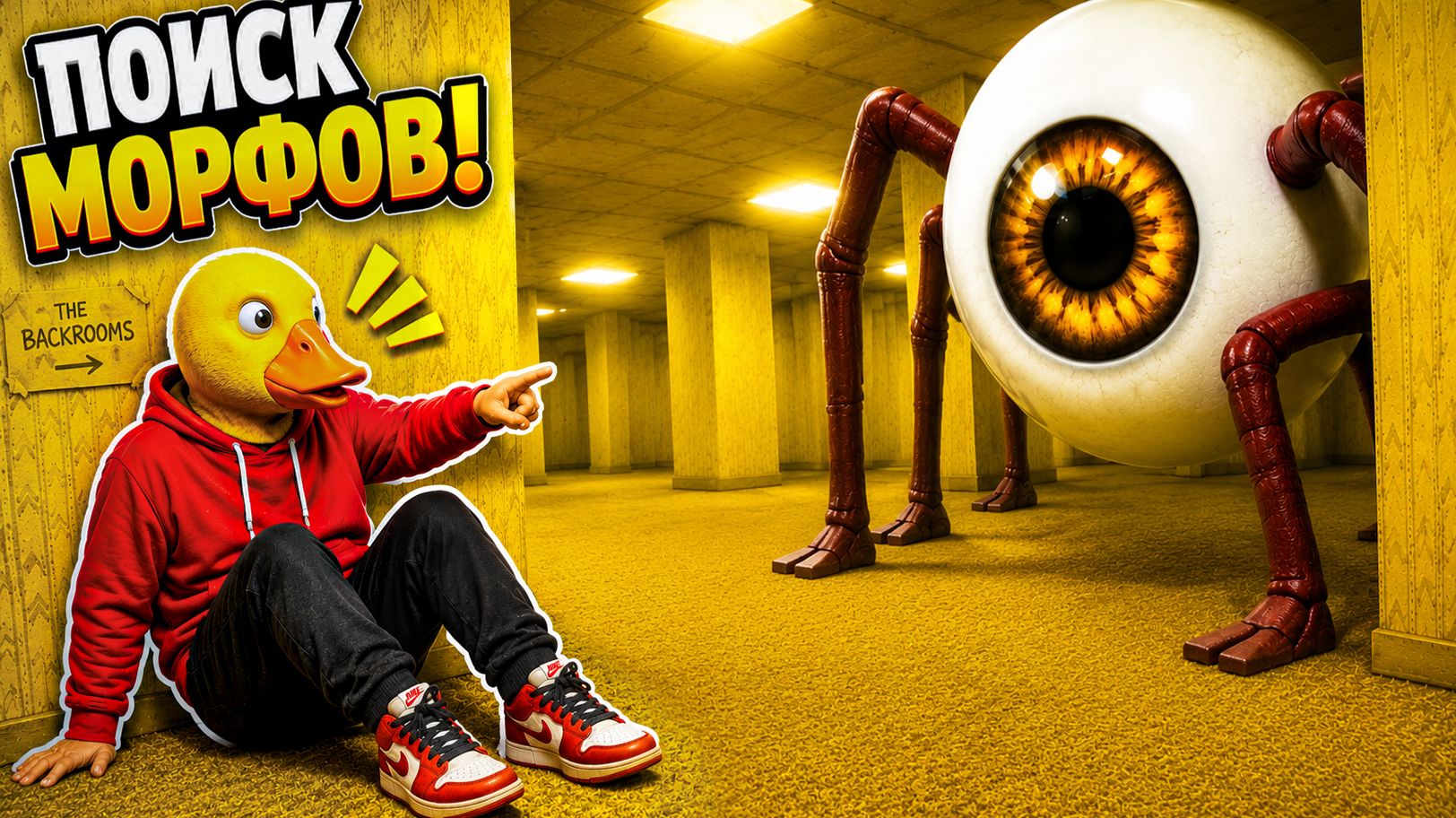 ПОПАЛ В ЗАКУЛИСЬЕ И ПОЖАЛЕЛ! ПОИСК МОРФОВ В БЕКРУМС в roblox!