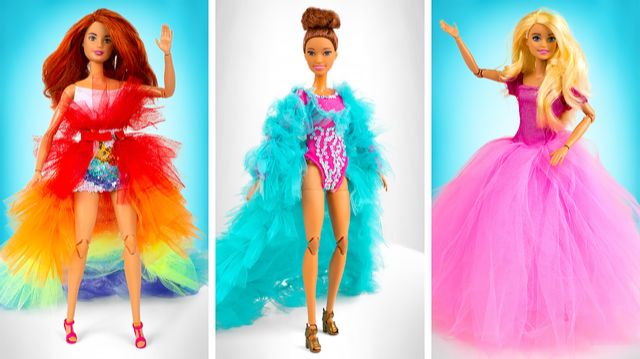 Кукольная мода: блестящие преображения 😱👗 смотреть онлайн