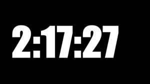 4 HOUR 35 MINUTE TIMER • 275 MINUTE COUNTDOWN TIMER ⏰ LOUD ALARM ⏰