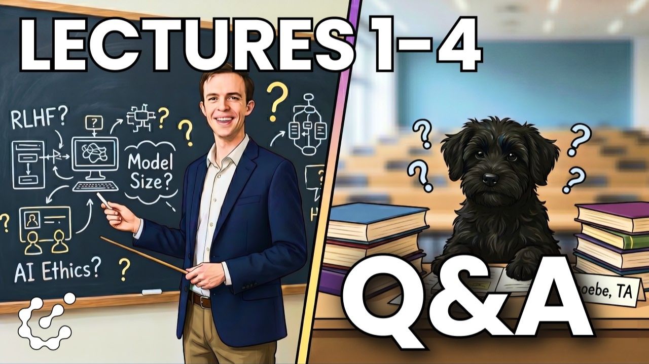 Q&A 1 Teacher Models, PPO Implementation Questions & More RLHF & Post-training Course смотреть онлайн