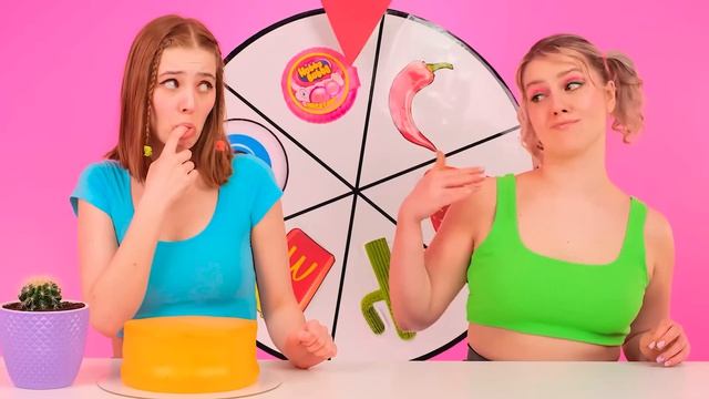Челлендж. Шоколадная Еда vs Настоящая еда # Потрясающие Кухонные Хитрости от Fun Challenge смотреть онлайн