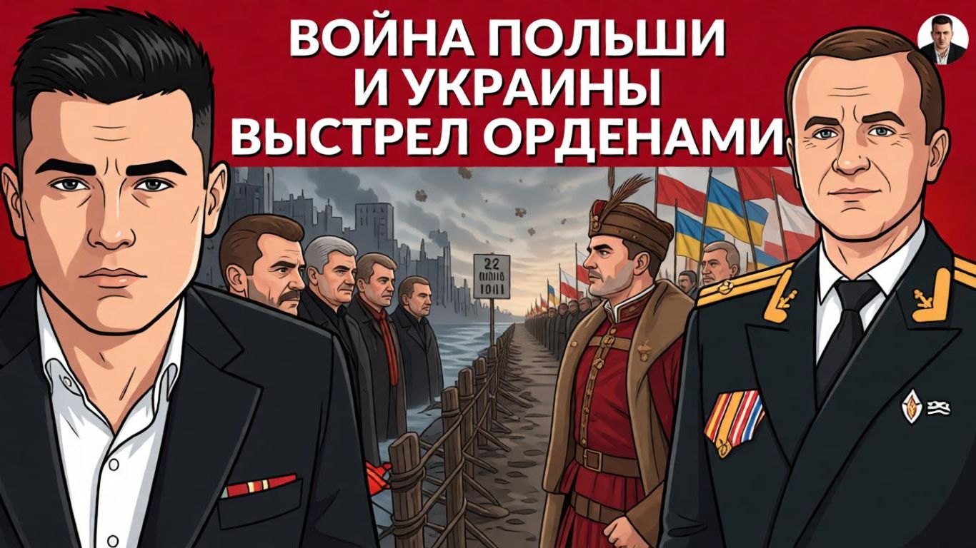 ⚡️Эту зиму будет тяжело! Терки Польши с Украиной. Ордена на почту. День вторжения в СССР. смотреть онлайн