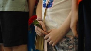 В школе имени М.Ю. Лермонтова в Истре в День памяти и скорби не стихают голоса детей