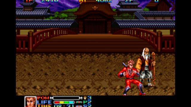 прохождение Ninja Combat (ARCADE)