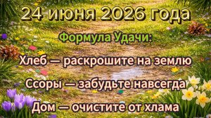 Народные приметы на 24 июня 2026 года